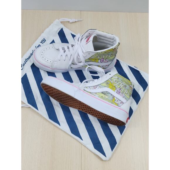 VANS GEMINI SK8 HI GREAT CONDITION WOMENS SIZE 8 - Picture 3 of 12